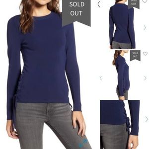NWT Chelsea 28 Side Tie Sweater